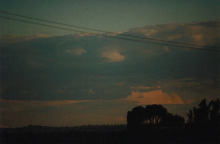 stratocumulus stratocumulus_cloud : Schofields, NSW   21 April 2000