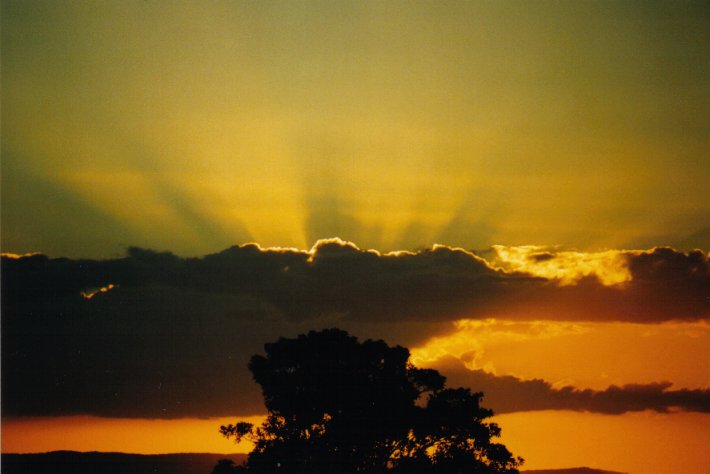 sunset sunset_pictures : McLeans Ridges, NSW   21 May 2000