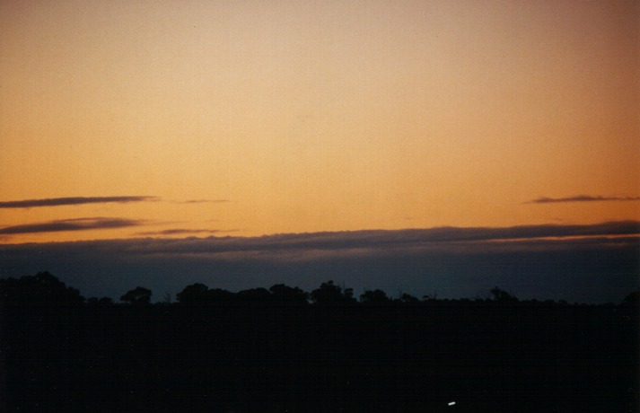 sunrise sunrise_pictures : Schofields, NSW   1 June 2000