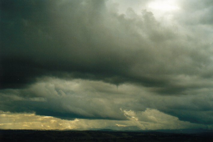 cumulonimbus thunderstorm_base : McLeans Ridges, NSW   16 June 2000