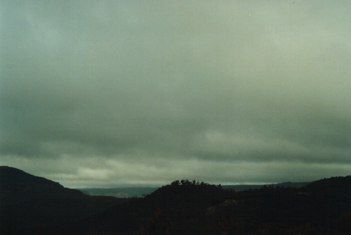 stratocumulus stratocumulus_cloud : Mt Tomah, NSW   29 June 2000