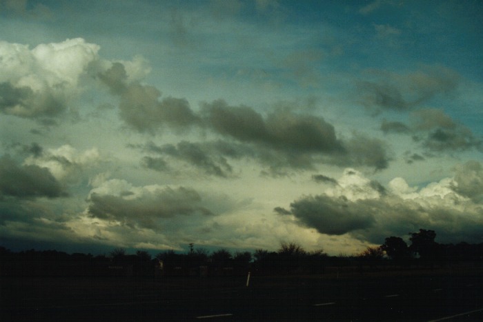 thunderstorm cumulonimbus_calvus : Narrabri, NSW   10 July 2000