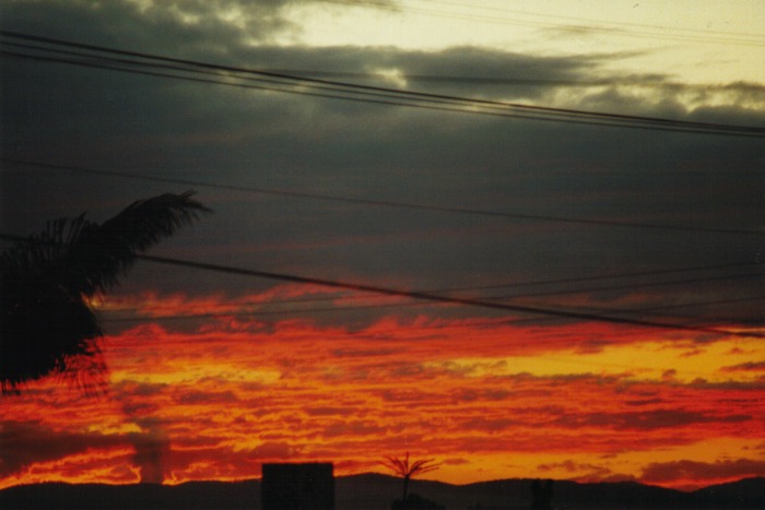 sunset sunset_pictures : Schofields, NSW   11 July 2000