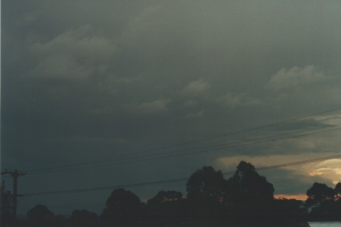 cumulonimbus thunderstorm_base : Riverstone, NSW   1 August 2000