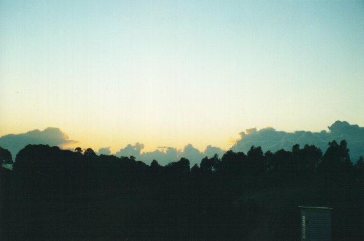 cumulus congestus : McLeans Ridges, NSW   3 August 2000