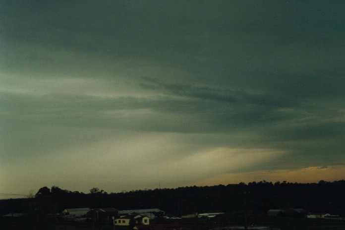 nimbostratus nimbostratus_cloud : Schofields, NSW   7 September 2000