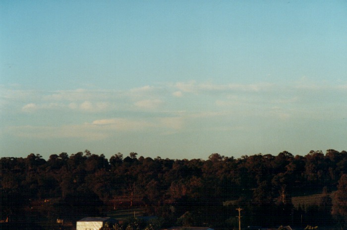 altocumulus altocumulus_cloud : Schofields, NSW   10 October 2000