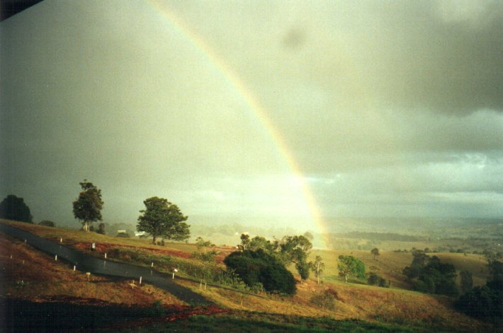 rainbow rainbow_pictures : McLeans Ridges, NSW   17 October 2000