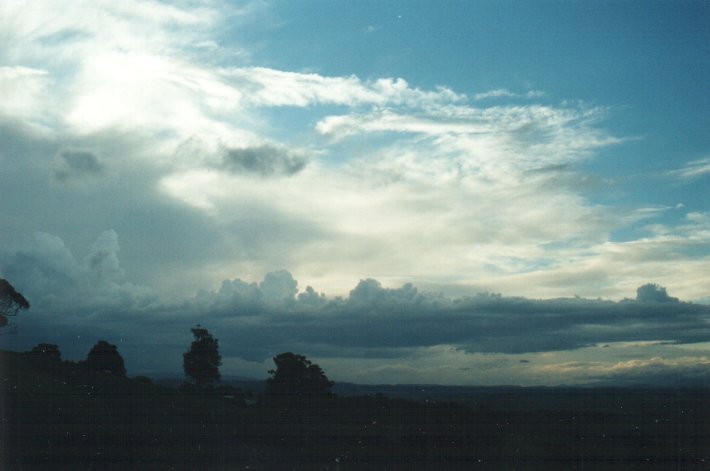 cumulus congestus : McLeans Ridges, NSW   25 October 2000
