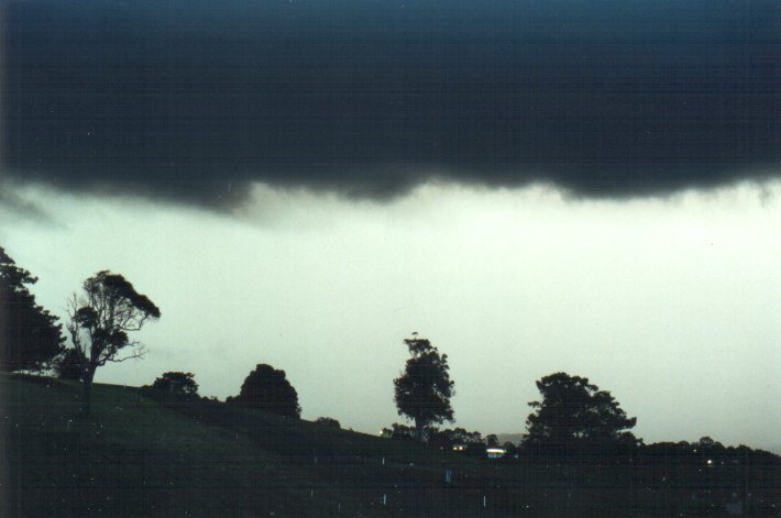 raincascade precipitation_cascade : McLeans Ridges, NSW   25 October 2000