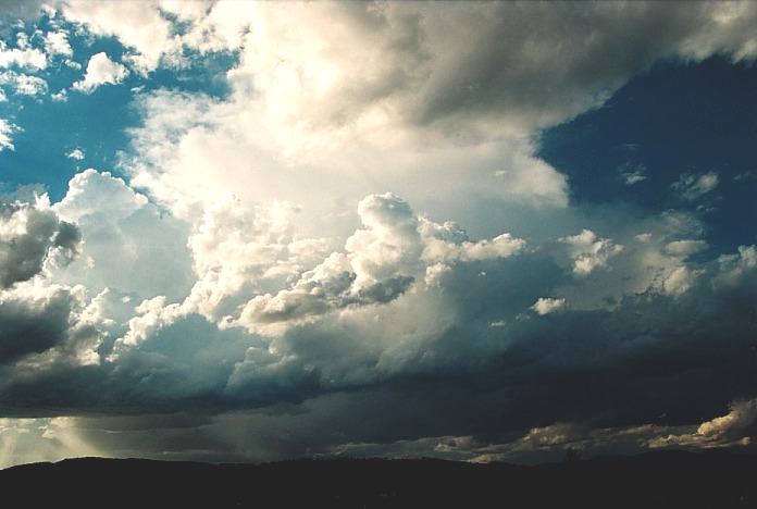 thunderstorm cumulonimbus_calvus : Scone, NSW   3 November 2000