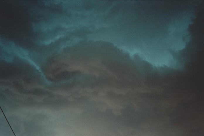 cumulonimbus thunderstorm_base : Willow Tree, NSW   3 November 2000