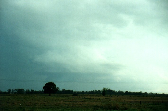 wallcloud thunderstorm_wall_cloud : E of Casino, NSW   4 November 2000