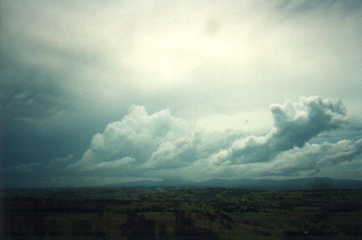 altostratus altostratus_cloud : McLeans Ridges, NSW   4 November 2000