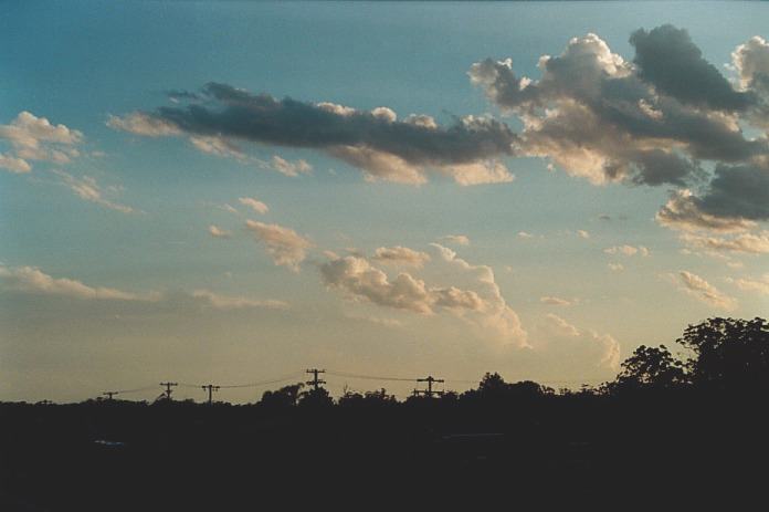 cumulus humilis : near Port Macquarie, NSW   5 November 2000