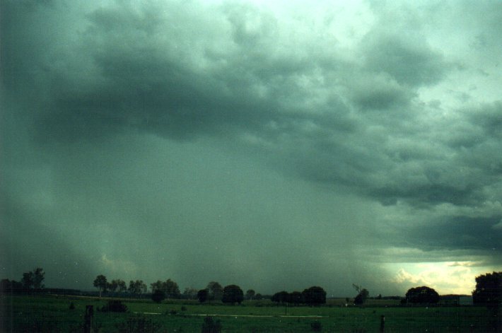 raincascade precipitation_cascade : S of Kyogle, NSW   5 November 2000