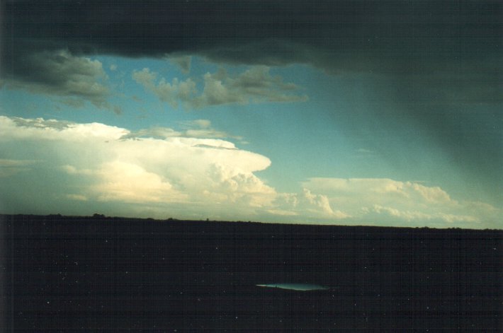 thunderstorm cumulonimbus_incus : N of Casino, NSW   5 November 2000