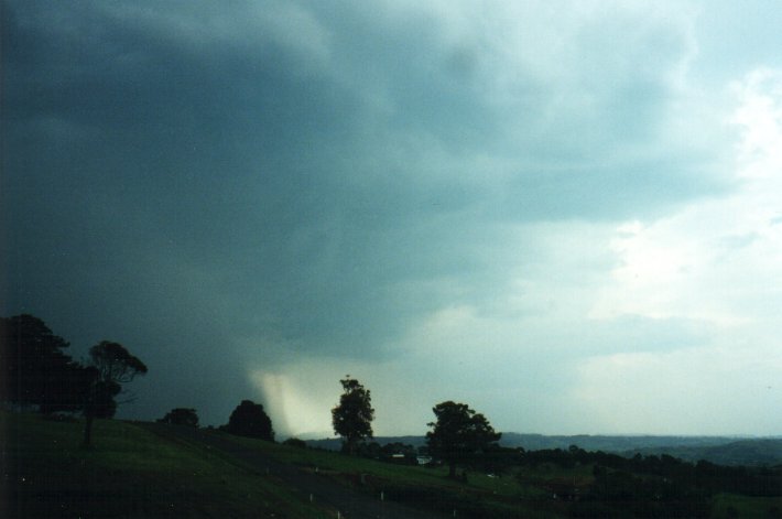 raincascade precipitation_cascade : McLeans Ridges, NSW   1 December 2000