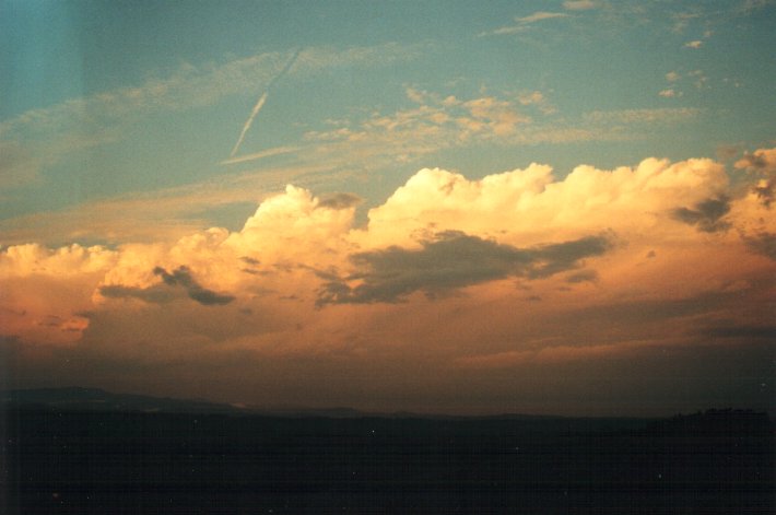 thunderstorm cumulonimbus_calvus : McLeans Ridges, NSW   1 December 2000