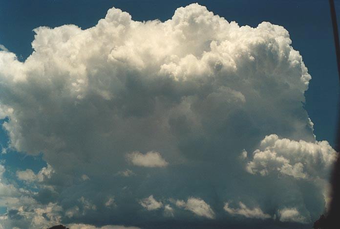 updraft thunderstorm_updrafts : W of Walcha NSW   7 December 2000