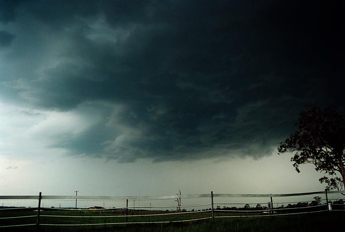 cumulonimbus thunderstorm_base : Grafton, NSW   8 December 2000