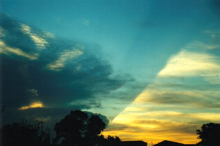 sunset sunset_pictures : McLeans Ridges, NSW   11 December 2000