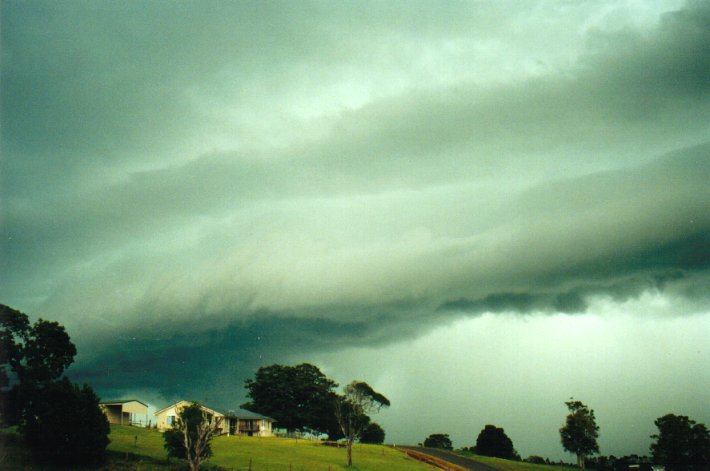 raincascade precipitation_cascade : McLeans Ridges, NSW   27 December 2000