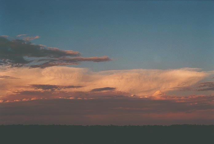 altocumulus altocumulus_cloud : Schofields, NSW   28 February 2001