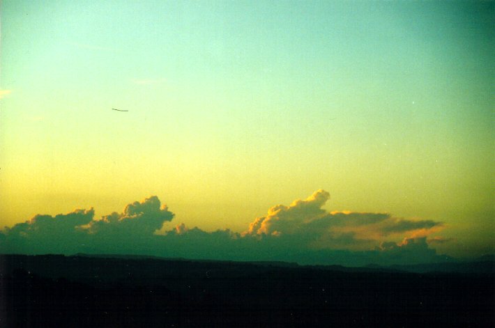 sunset sunset_pictures : McLeans Ridges, NSW   20 March 2001