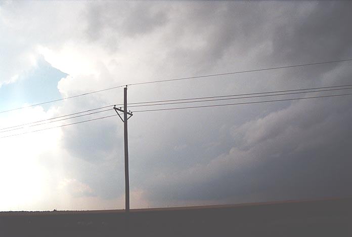 cumulonimbus supercell_thunderstorm : Amarillo, Texas, USA   29 May 2001