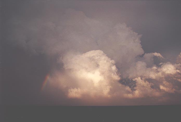cumulonimbus supercell_thunderstorm : near White Deer, Texas, USA   29 May 2001
