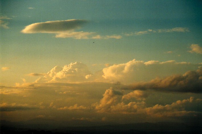 thunderstorm cumulonimbus_calvus : McLeans Ridges, NSW   13 August 2001