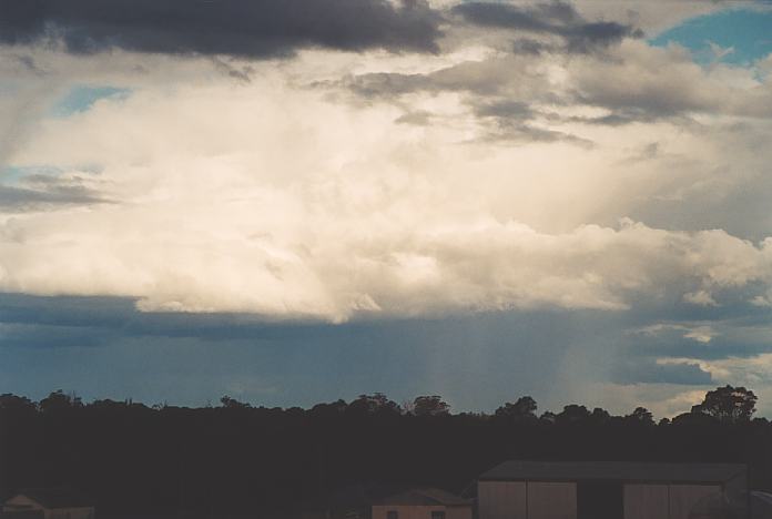 raincascade precipitation_cascade : Schofields, NSW   12 September 2001