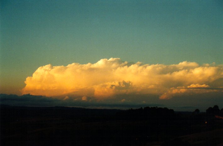 sunset sunset_pictures : McLeans Ridges, NSW   14 September 2001