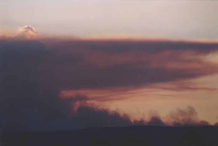 cumulus pyrocumulus : Richmond, NSW   22 September 2001