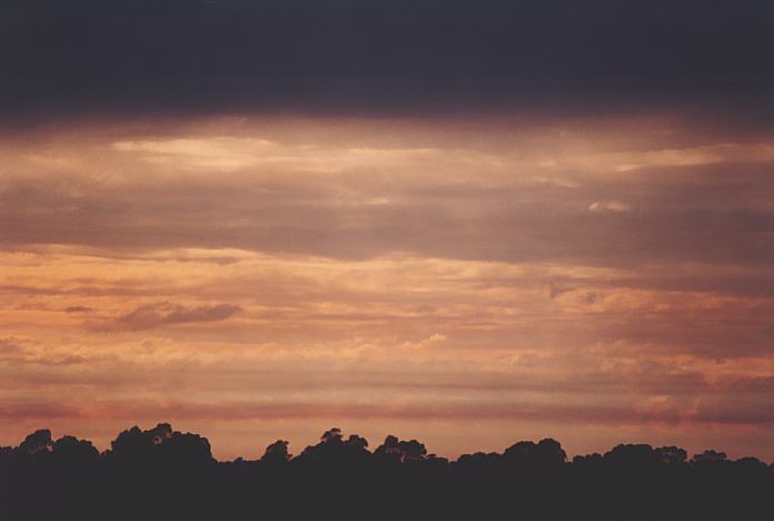 altocumulus castellanus : Schofields, NSW   25 September 2001