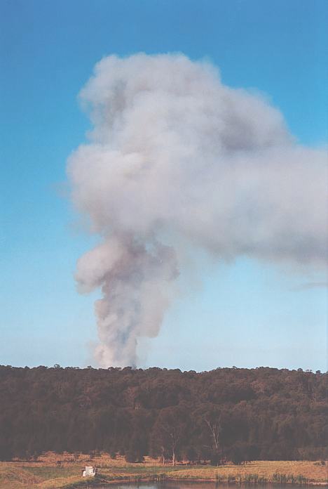 bushfire wild_fire : Schofields, NSW   29 September 2001