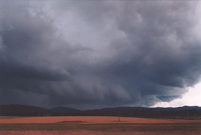 shelfcloud shelf_cloud : S of Bulahdelah, NSW   3 October 2001