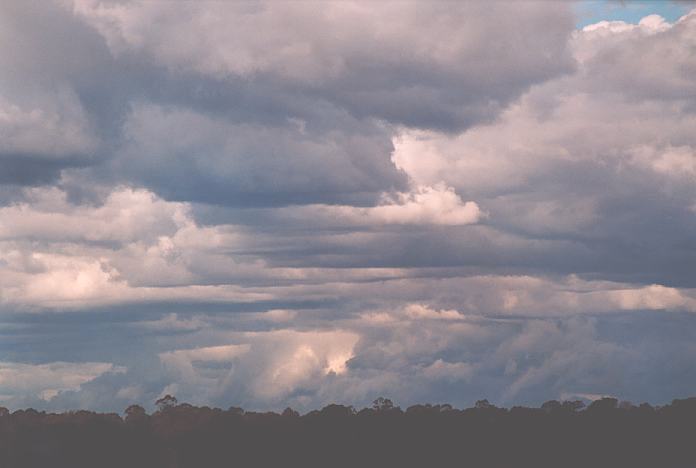 cumulus congestus : Schofields, NSW   14 October 2001