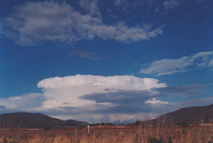 altocumulus altocumulus_cloud : Muswellbrook, NSW   18 November 2001