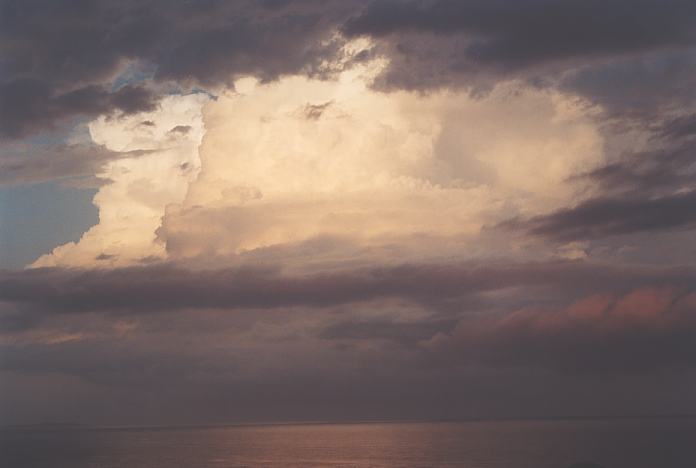 thunderstorm cumulonimbus_incus : Port Macquarie, NSW   22 December 2001