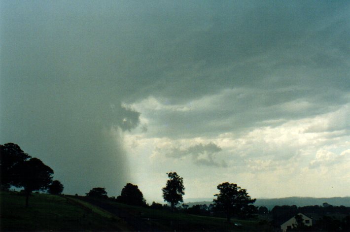 raincascade precipitation_cascade : McLeans Ridges, NSW   29 December 2001
