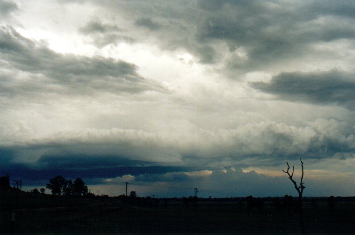 cumulonimbus thunderstorm_base : N of Casino, NSW   30 December 2001