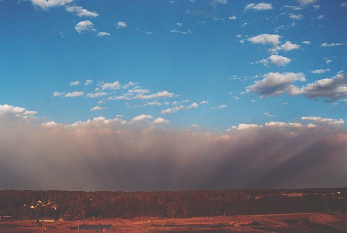 halosundog halo_sundog_crepuscular_rays : Schofields, NSW   2 January 2002