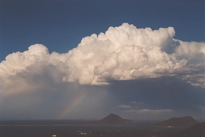 cumulonimbus thunderstorm_base : Port Stephens, NSW   8 February 2002