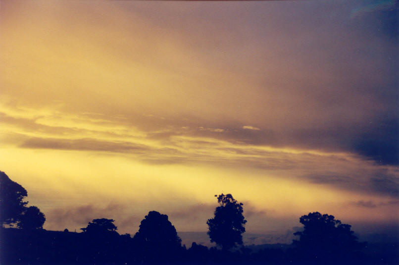 sunset sunset_pictures : McLeans Ridges, NSW   2 March 2002