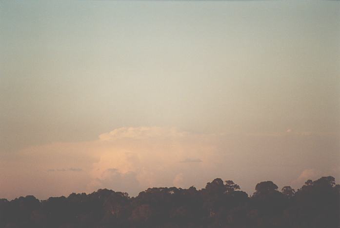 thunderstorm cumulonimbus_incus : Schofields, NSW   20 March 2002