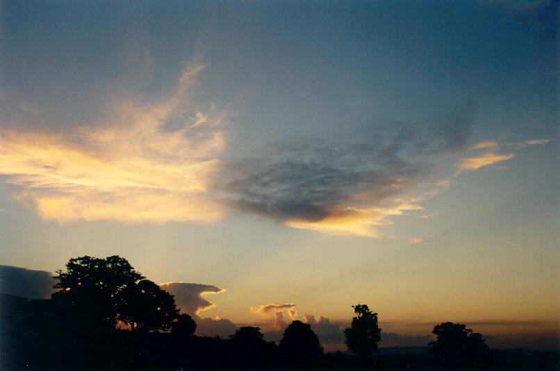 sunset sunset_pictures : McLeans Ridges, NSW   20 March 2002