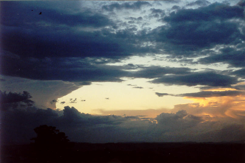 sunset sunset_pictures : McLeans Ridges, NSW   26 March 2002