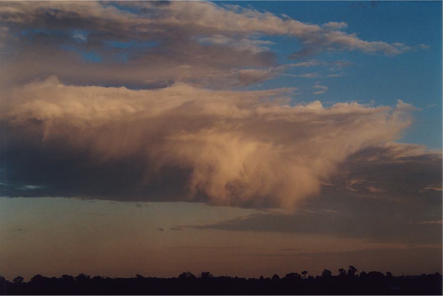 sunset sunset_pictures : Schofields, NSW   29 August 2002